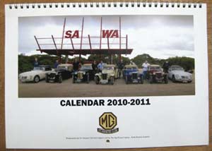 Wiro bound calendar cover