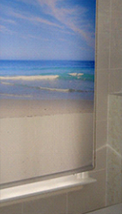 Roller Blind Beach